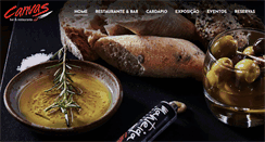 Desktop Screenshot of canvasbarerestaurante.com.br